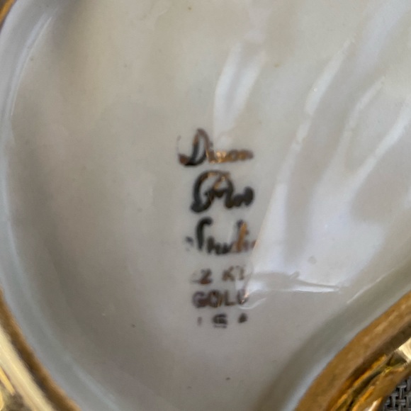 Dixon Art Studios | Weeping Gold | Pair of 2 Shell Dishes - Picture 4 of 12